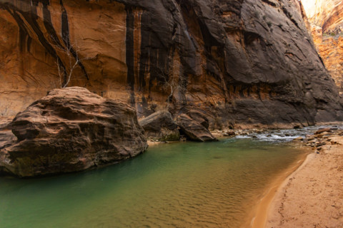 The Narrows section of Virgin River