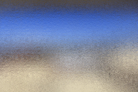 Frosted glass with abstract background