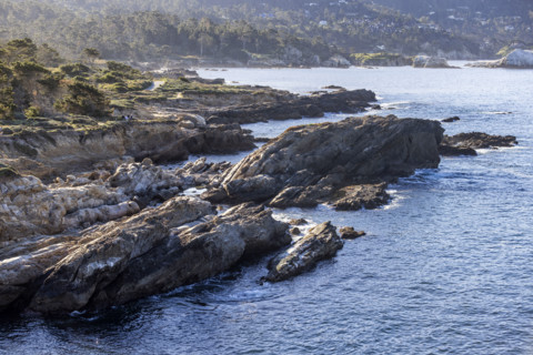 Rocky coast at Point Lobos State Natural Reserve