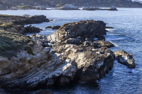 Rocky coast at Point Lobos State Natural Reserve