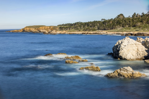 Rocky coast at Point Lobos State Natural Reserve