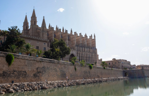 Cathedral of Santa Maria of Palma. Palma de Mallorca, Balearic Islands, Spain