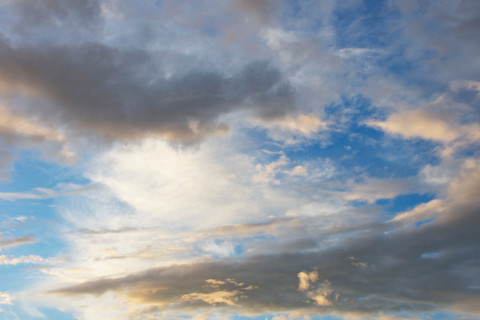 Evening sky after summer storm. Nashville, Tennessee, United States
