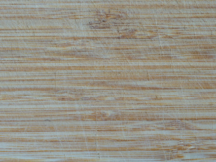 Textured surface of bamboo chopping board. Leura, New South Wales, Australia