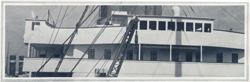 La passerelle de navigation du RMS Titanic
