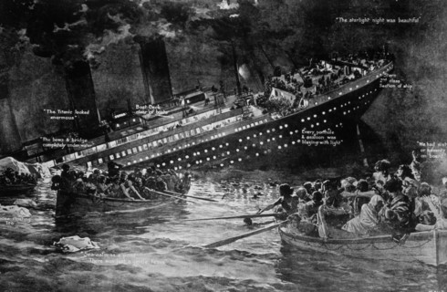 Le naufrage du Titanic