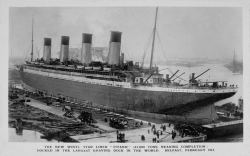 Le Titanic en construction