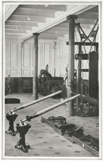 Le gymnase du Titanic