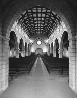 St Stephen's church. Symmetrical view of the interior of St Stephen's church. Kenya, 9 September