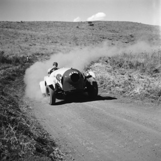 Alvis. An Alvis racing car competing in the Menengai hill climb. Menengai hill, Nakuru, Kenya, 12