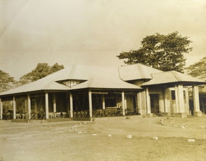 Rangoon Golf Club. The newly opened club house at the Rangoon Golf Club. Rangoon (Yangon), Burma