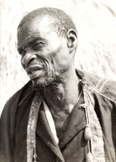Portrait of Chief Chiawa. Portrait of an African man identified as 'Chief Chiawa'. Probably