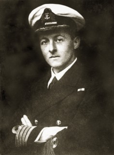 Captain John Thurn. Portrait of Captain John Thurn, Flag Captain and Chief Staff Officer commanding