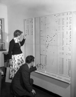Wall chart at the Literature Bureau. Promotional shot for the East African Literature Bureau.