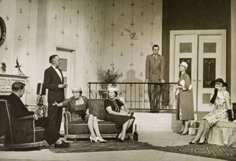 The Constant Wife'. A stage performance of 'The Constant Wife', a comedy of manners set in 1920s