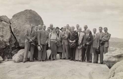 Members of the Bledisloe Commission. Members of the Bledisloe Commission pose for a group portrait