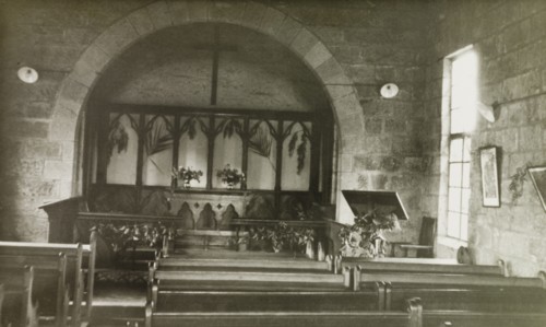 Chapel inside St. Paul's United Theological College, Limuru. Interior shot of the chapel at St.
