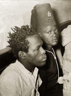 General China' on trial. Warahiu Itote (alias 'General China') pictured during the court trial at