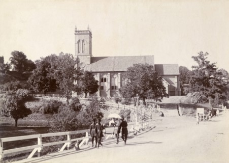 The Anglican church at Murree. The traditionally English architecture of the Anglican church at