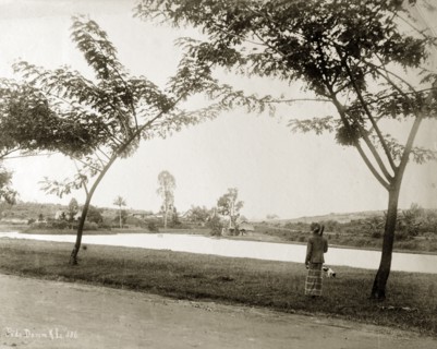 Lake and public gardens, Malaysia. Lake and public gardens, possibly the Lake Gardens (Taman Tasik