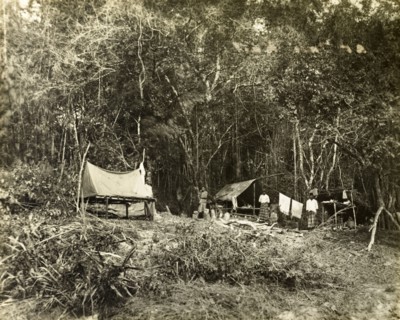 Trigonometrical survey camp at Tali Kail. Trigonometrical survey camp at Tali Kail. Near Gerik,