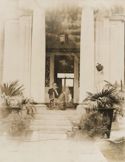 Archie Cooper reclines in a rocking chair. Archie Cooper, Chief Executive Officer of the Peruvian