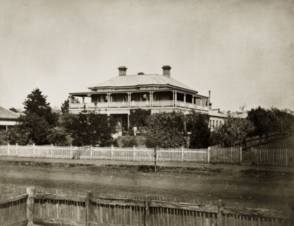House called 'Nundora', Australia. The Brodribb family's home, 'Nundora', probably located on