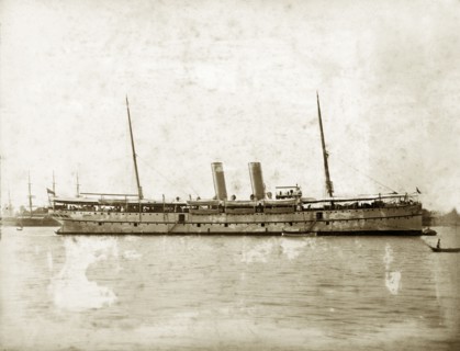 RIMS 'Warren Hastings'. RIMS 'Warren Hastings', a naval steamer belonging to the Royal Indian