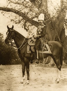 Lord Kitchener in India. Portrait of Lord Kitchener (1850-1916), Commander-in-Chief in India,