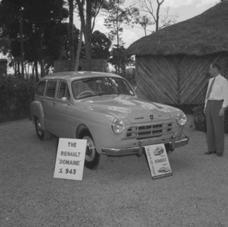 Renault Domaine. A new Renault Domaine car, on display at the Pan African stand at the Royal Show