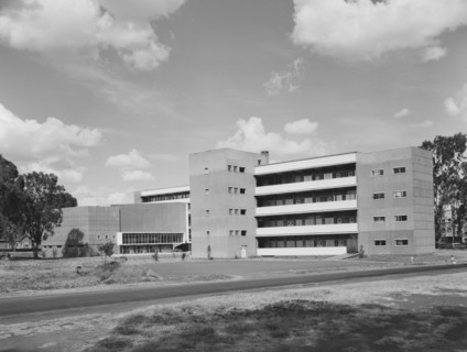 Royal Technical College, Nairobi. View of the four storey Royal Technical College. Nairobi, Kenya,