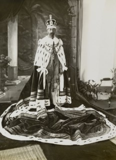 Portrait of King George V, 1911. Portrait of King George V (r.1910-36), dressed in his ceremonial
