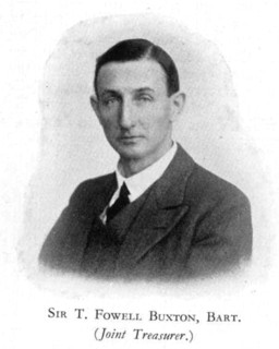Sir Thomas Fowell Buxton. Portrait of Sir Thomas Fowell Buxton (1889-1945), fifth Baronet of