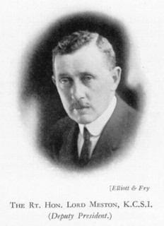 Lord Merston. Portrait of Lord Merston, at the time of this photograph, Deputy President of the