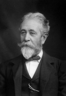 Henry Richard Fox Bourne. Portrait of Henry Richard Fox Bourne (1837-1909), an English historian