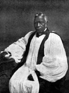 Bishop Samuel Ajayi Crowther. Portrait of Bishop Samuel Ajayi Crowther (1809-1892), a former