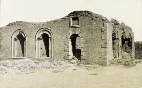 The 'Mahdi's' tomb at Omdurman. The remains of Muhammad Ahmad Allah's tomb, destroyed by British