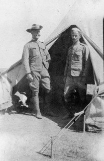 General Hamilton in South Africa. General Sir Ian Standish Monteith Hamilton (1853-1947) (right)