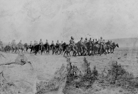 The Fifth Dragoon Guards in South Africa. The Fifth Dragoon Guards, a cavalry regiment of the