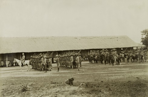 The Ye-U Battalion of Military Police. Indian officers from the Ye-U Battalion of Military Police