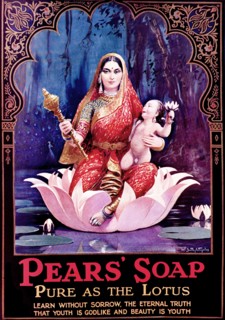 Advertisement for 'Pears' soap. A full-page advertisement for 'Pears' soap, taken from the 1929