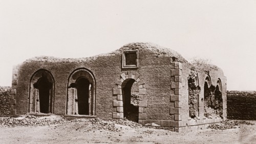The 'Mahdi's' tomb at Omdurman. The remains of Muhammad Ahmad Allah's tomb, destroyed by British