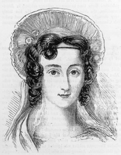Portrait of Frances Anne Wolseley. An illustration taken from 'The Graphic' newspaper in 1882,