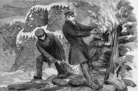 Viscount Wolseley at the Siege of Sevastopol. Viscount Wolseley, at the time a Captain in the Royal