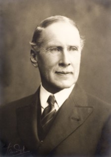 Sir Stuart Mitford Fraser. A portrait of Sir Stuart Mitford Fraser (1864-1963), a British civil