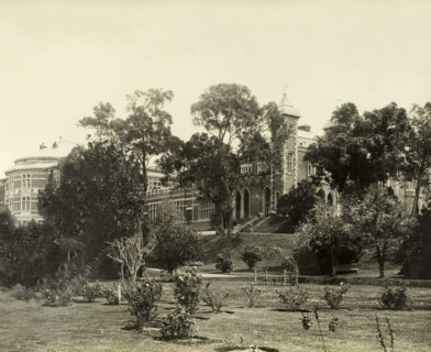 Government House, Perth. View of Perth's Government House, located in the city's business district