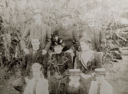 Members of the Lawley family and their friends. Members of the Lawley family and their friends