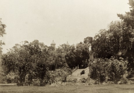 Government House through the trees, Perth. A glimpse of Perth's Government House, seen through the