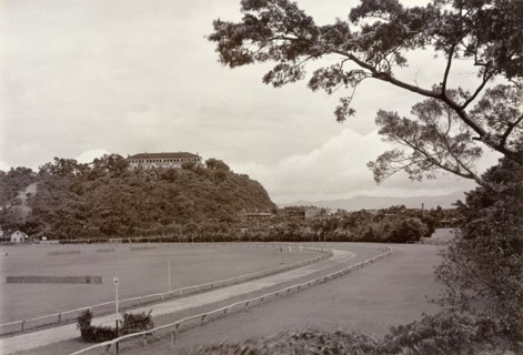 Happy Valley Horse Racing Track. View across the Happy Valley Horse Racing Track, originally built