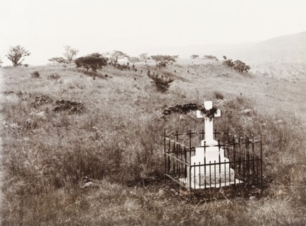 Battle of Val Krantz memorial. A memorial to the fallen soldiers of the King's Own Royal Lancashire